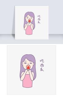 吃瓜表情特效图片