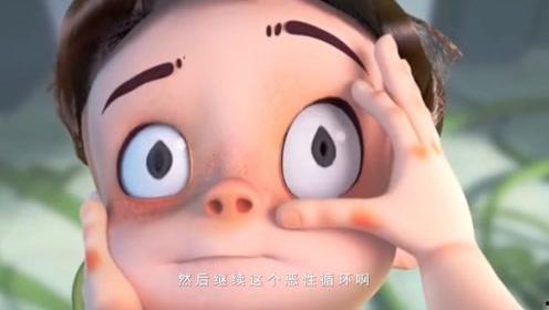 男孩吃瓜不吐籽